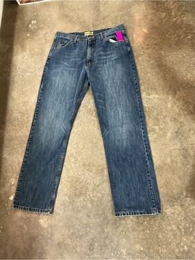 Wrangler 20X Men’s Original Relaxed Fit Jeans 36x34 Medium Wash Western Denim